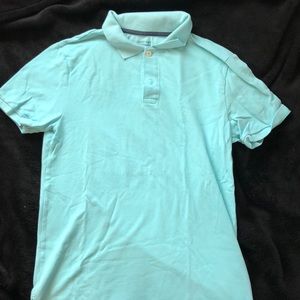 WORN ONCE — GAP light blue polo